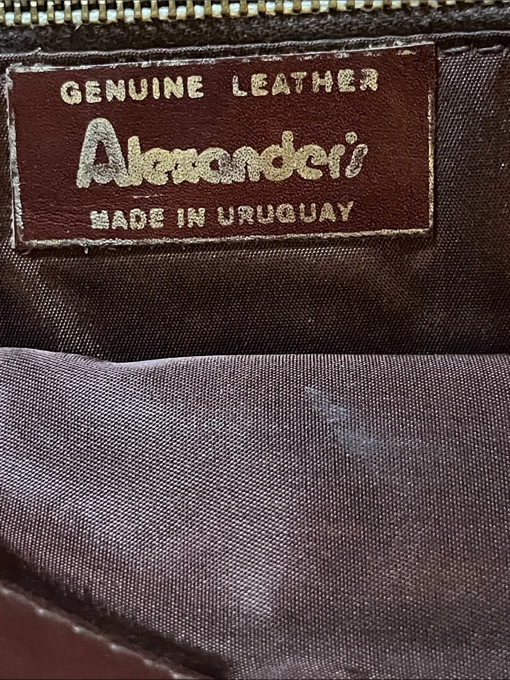 Brown Leather Laptop Folio with Protective Corner Hardware